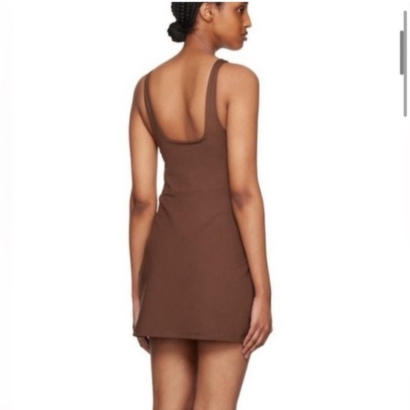 Girlfriend Collective Chocolate Brown Athletic Dress - Picture 2 of 5